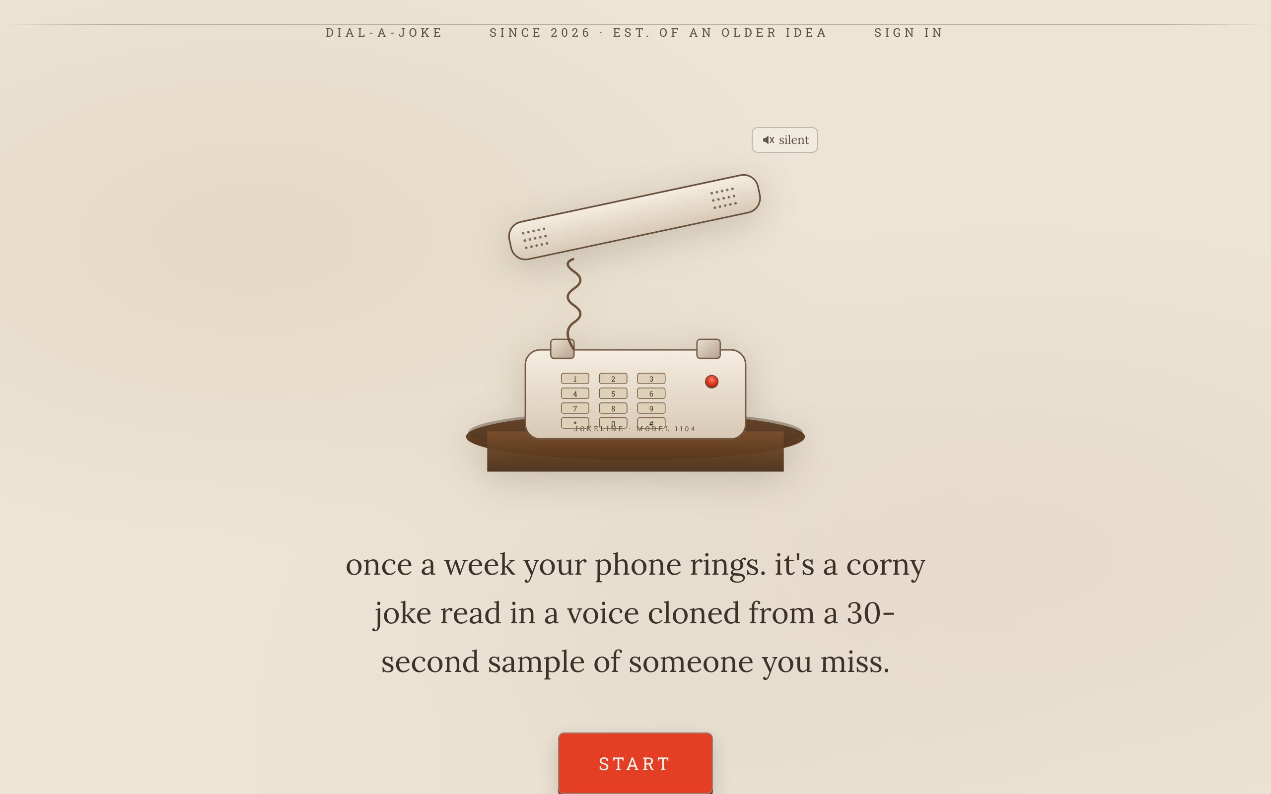 dial-a-joke (gramps) storefront